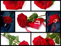 Рози и подарък за теб